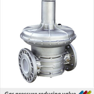 Gas pressure reducing vale